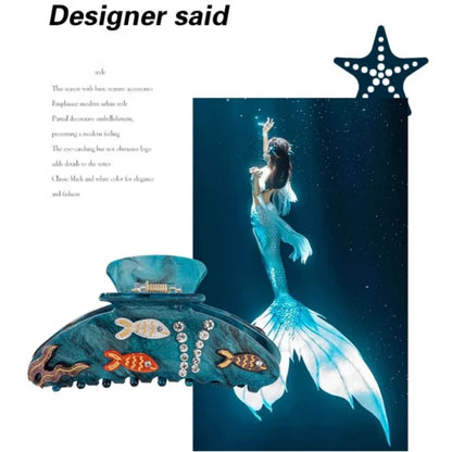 Colorful Ocean Hair Clip for Women