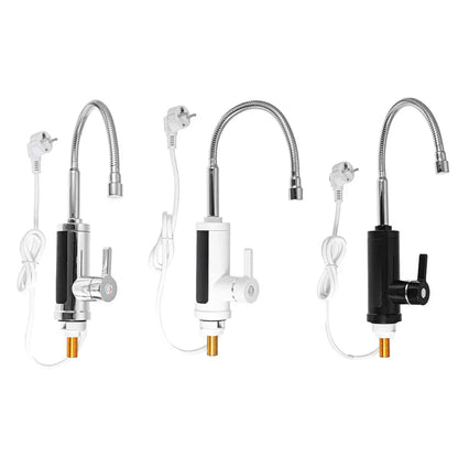 Instant Hot Water Kitchen Faucet - Electric Tap with Thermostat