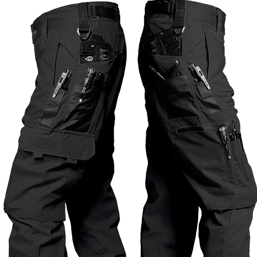 Men's Tactical Cargo Pants with Multiple Pockets - Luxivelle