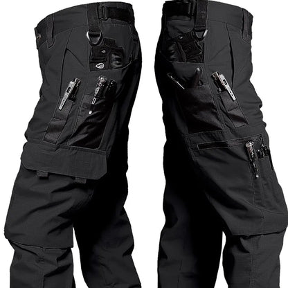 Men's Tactical Cargo Pants with Multiple Pockets - Luxivelle