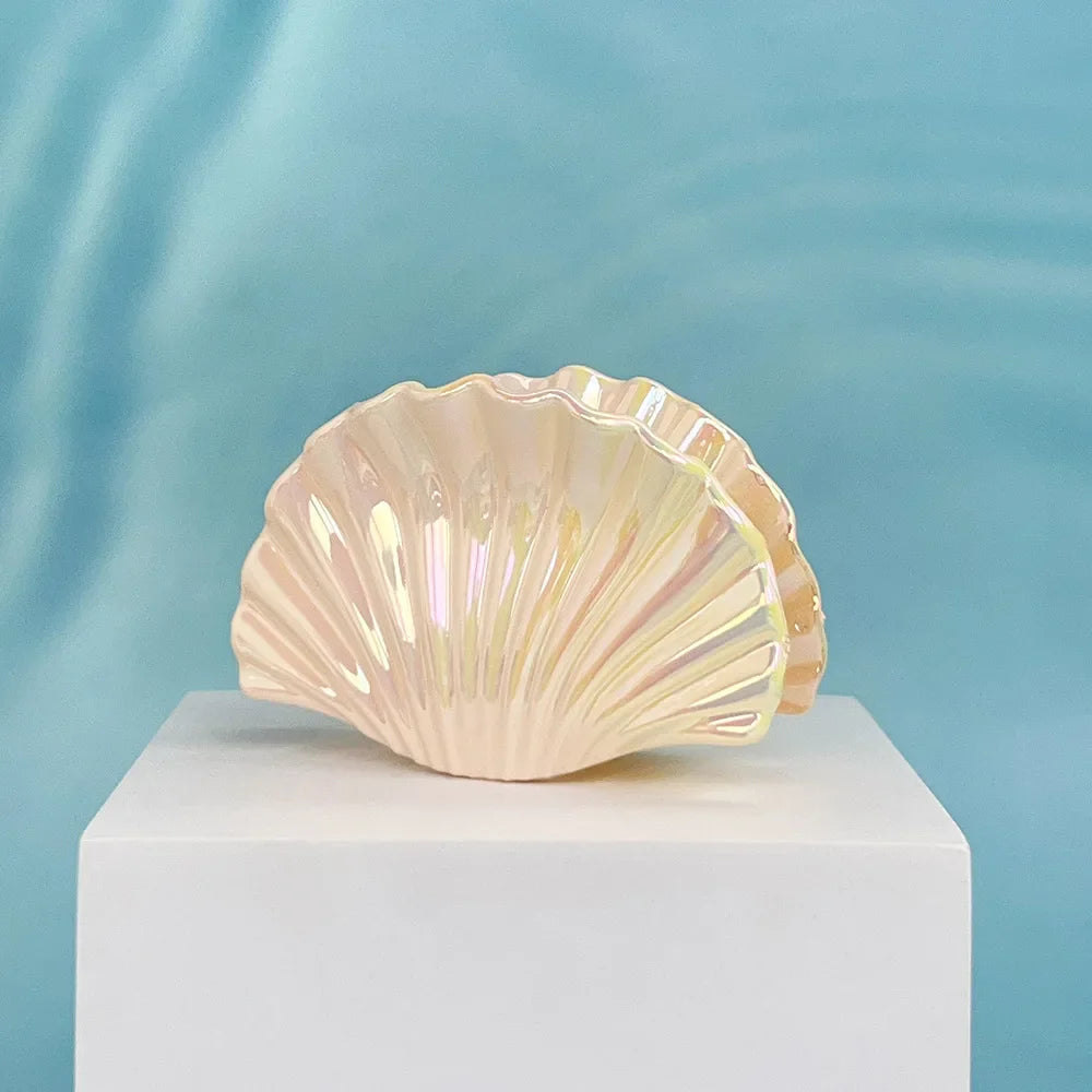 Colorful Ocean Shell Hair Clip for Women Beach Hairstyle