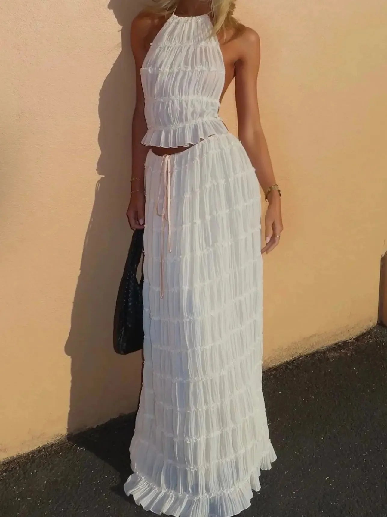 Haven | Two Piece Skirt and Top Set-2