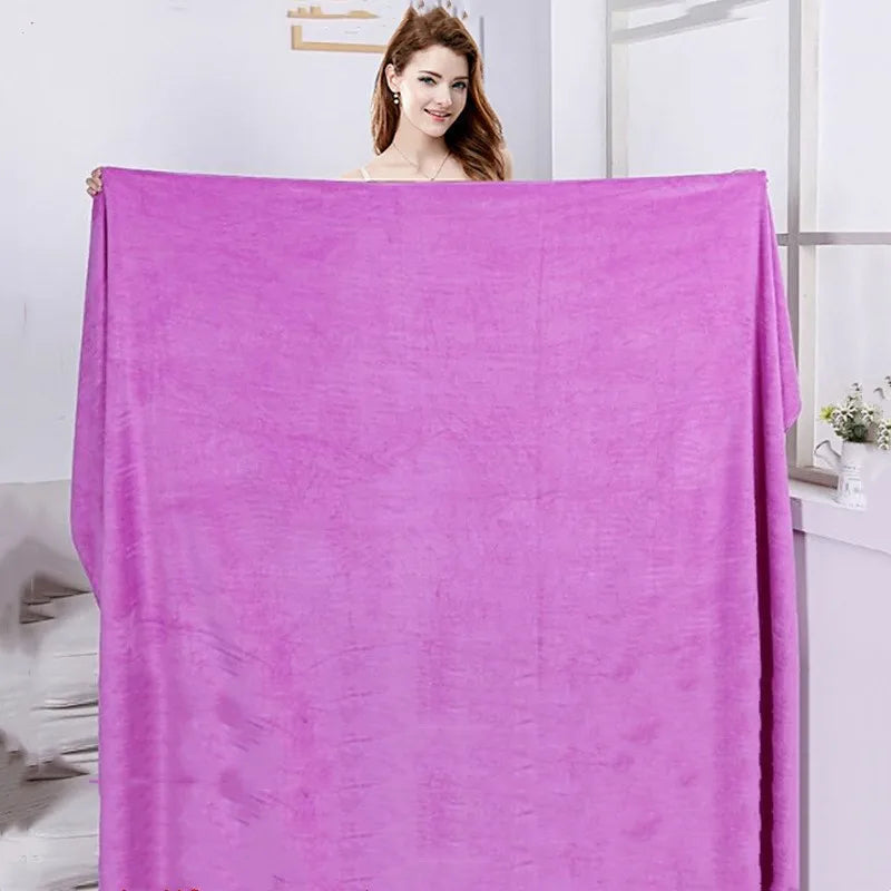 Soft Plush Microfiber Bath Towel