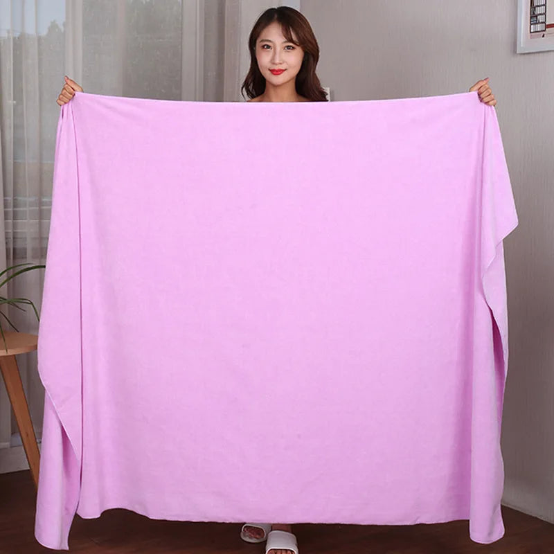 Soft Plush Microfiber Bath Towel