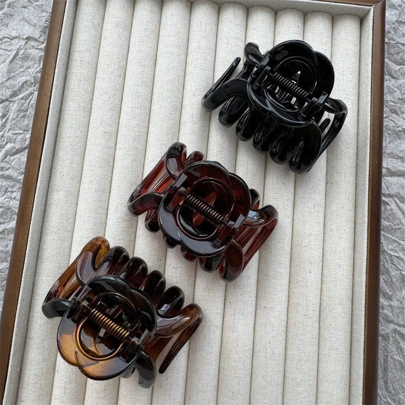 Big Plastic Ponytail Hair Claw Clips for Women Girls