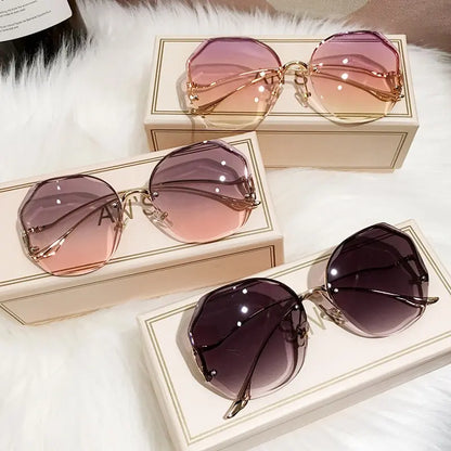 Women's Fashion Large Square Sunglasses