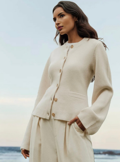 Sabine | Flared Sleeve Casual Cardigan