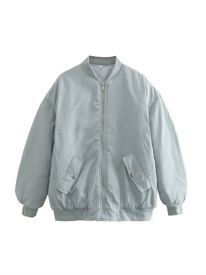 Sabrina | Stylish oversized bomber jacket
