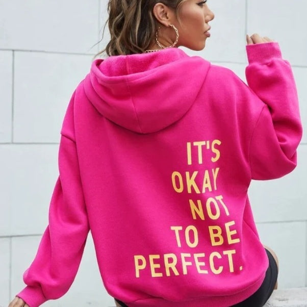 Sabrina | Stylish oversized hoodie with print