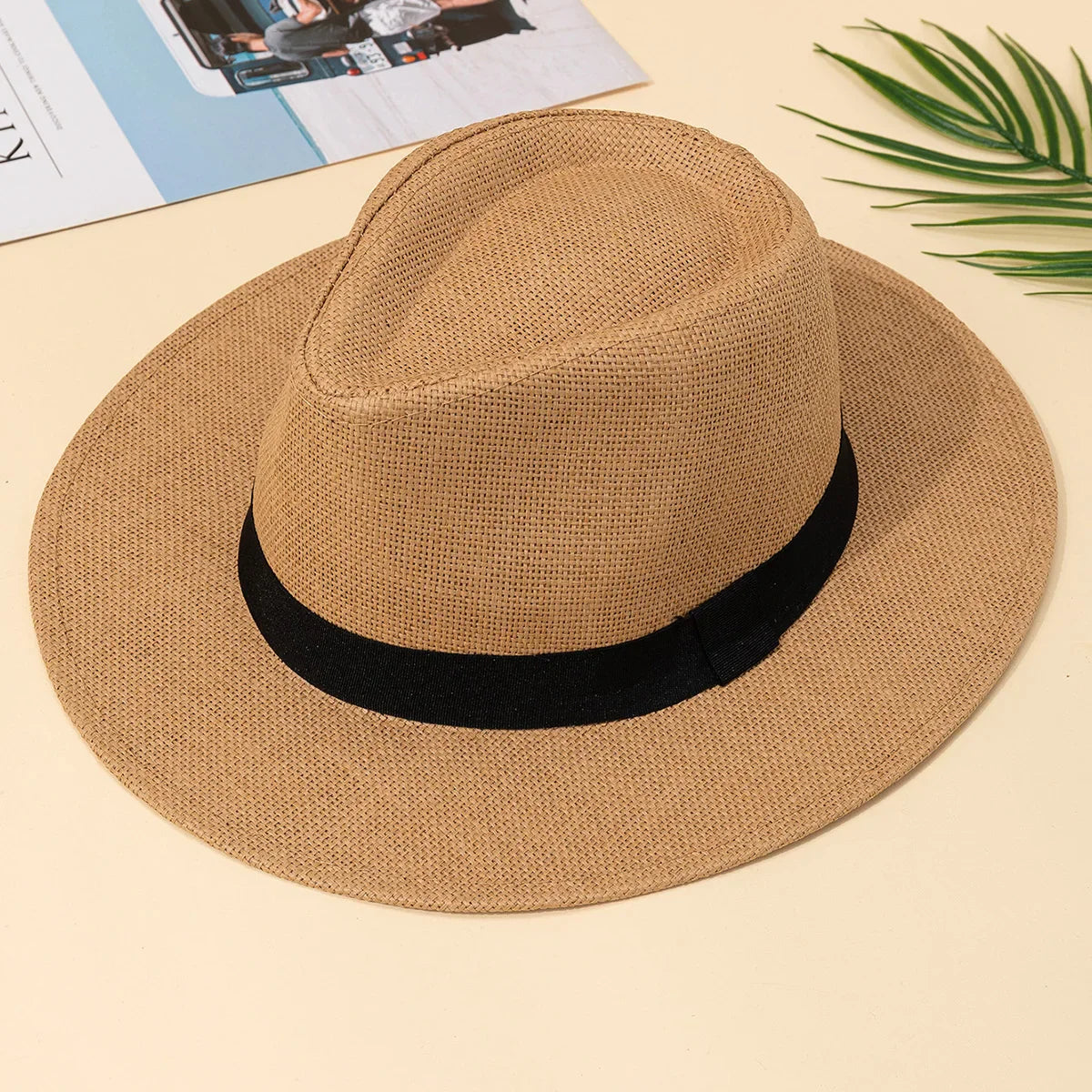 Panama | Wide Brim Sun Hat for Women - Perfect Beach Accessory-1