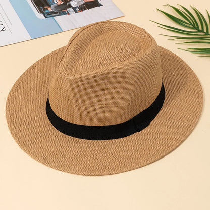 Panama | Wide Brim Sun Hat for Women - Perfect Beach Accessory-1
