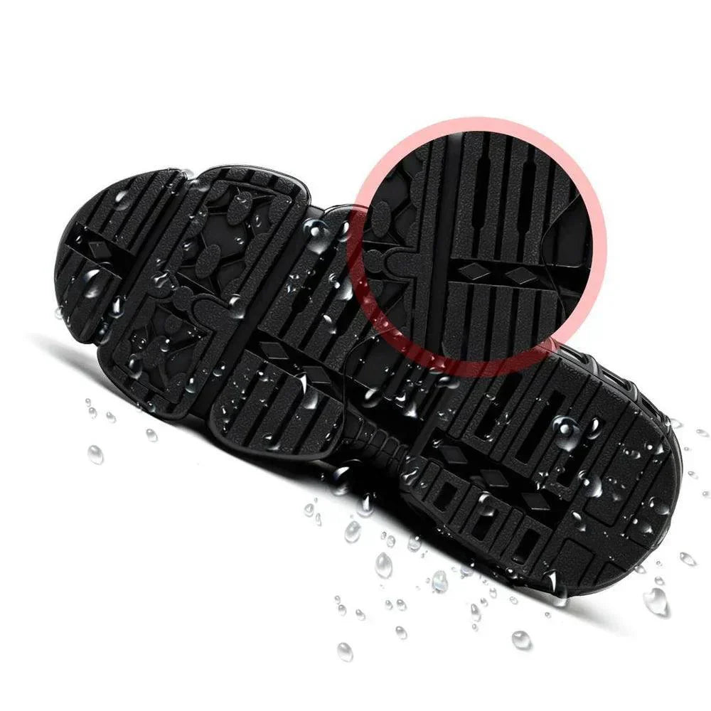Comfortable Steel Toe Work Boots with Orthopedic Support