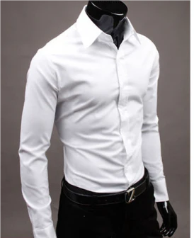 Relaxed Fit Men's Long Sleeve Casual Shirt - Luxivelle