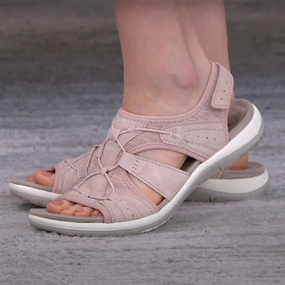 Sandals for Comfort | Adjustable Straps | Pink