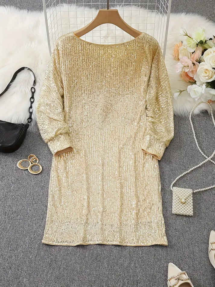 Sara | Glamorous off the shoulder mini dress