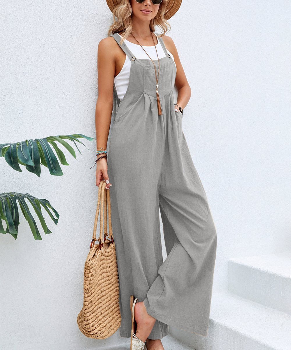 Ladies' Elegant Strap Jumpsuit