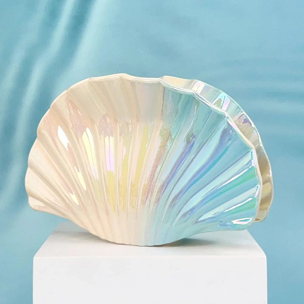 Colorful Ocean Shell Hair Clip for Women Beach Hairstyle