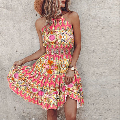 Elegant Strapless Summer Dress - Luxivelle