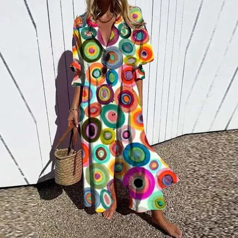 Free Spirit Floral Maxi Dress