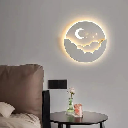 Dreamy LED Moonlight Wall Lamp