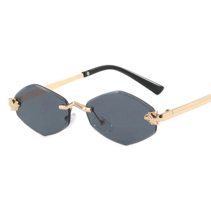 Classic Ladies Retro Metal Sunglasses