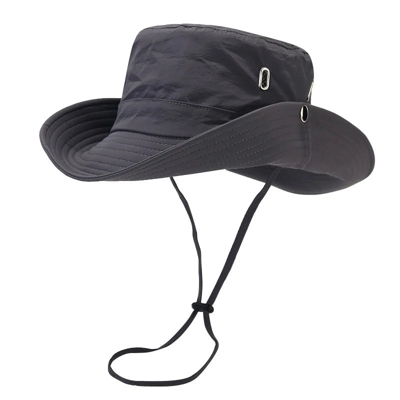 Women's Breathable Summer Sun Hat with Wide Brim Protection