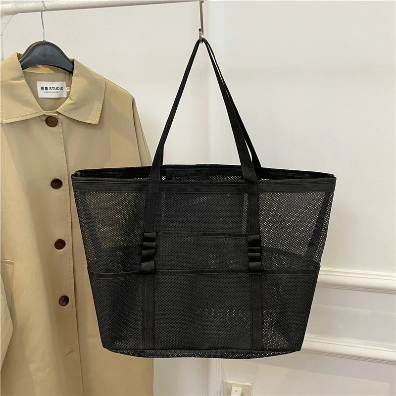 Variant image for Misty | Large Beach Bag Tote for Stylish Summer Adventures-4