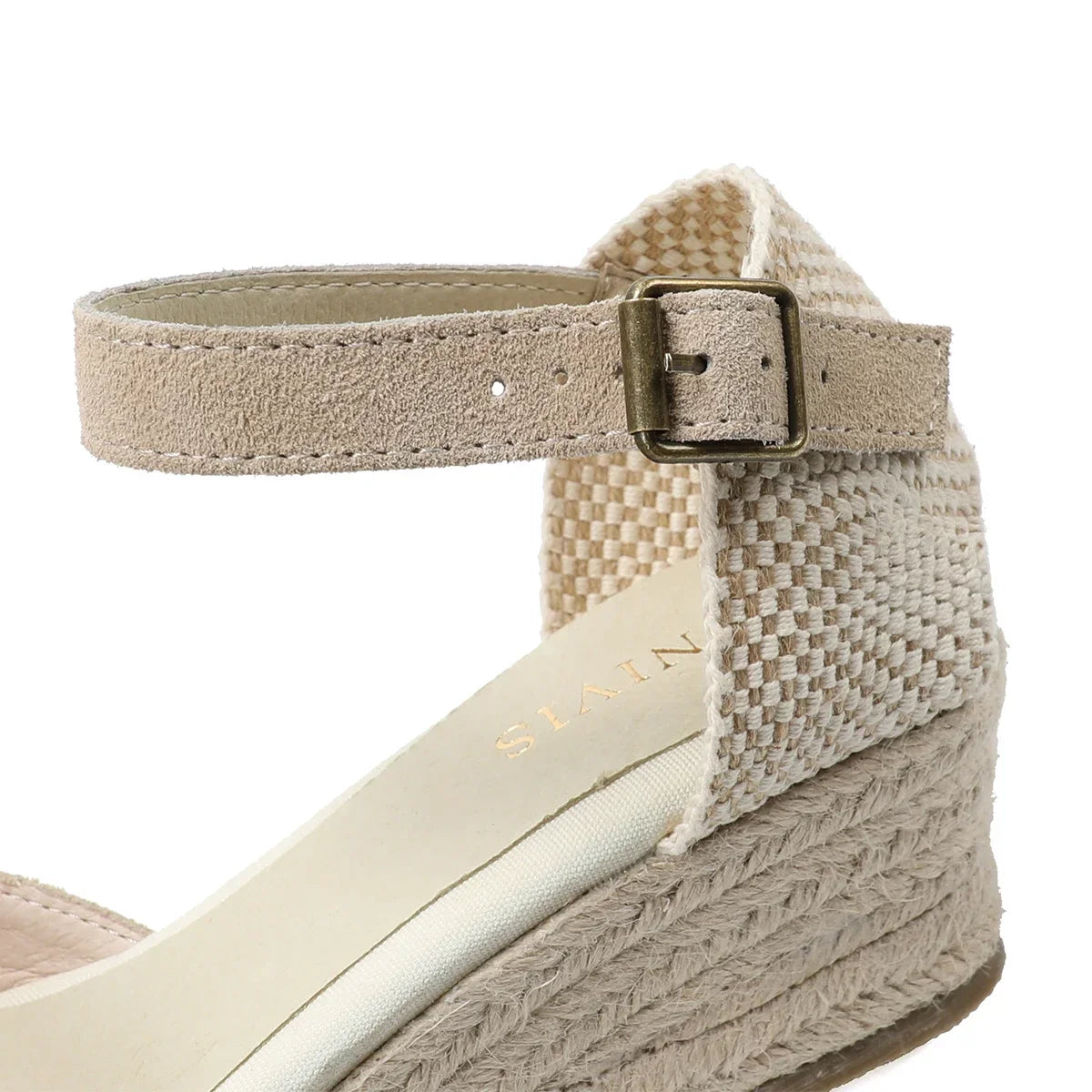 Evelyn | Wedge Sandals for Women - Genuine Cow Suede Flatform Wedges-3