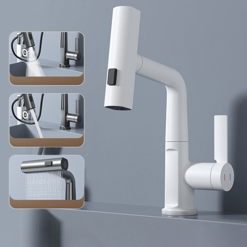 Flexible LED Faucet with 360° Swivel and Spray Nozzle