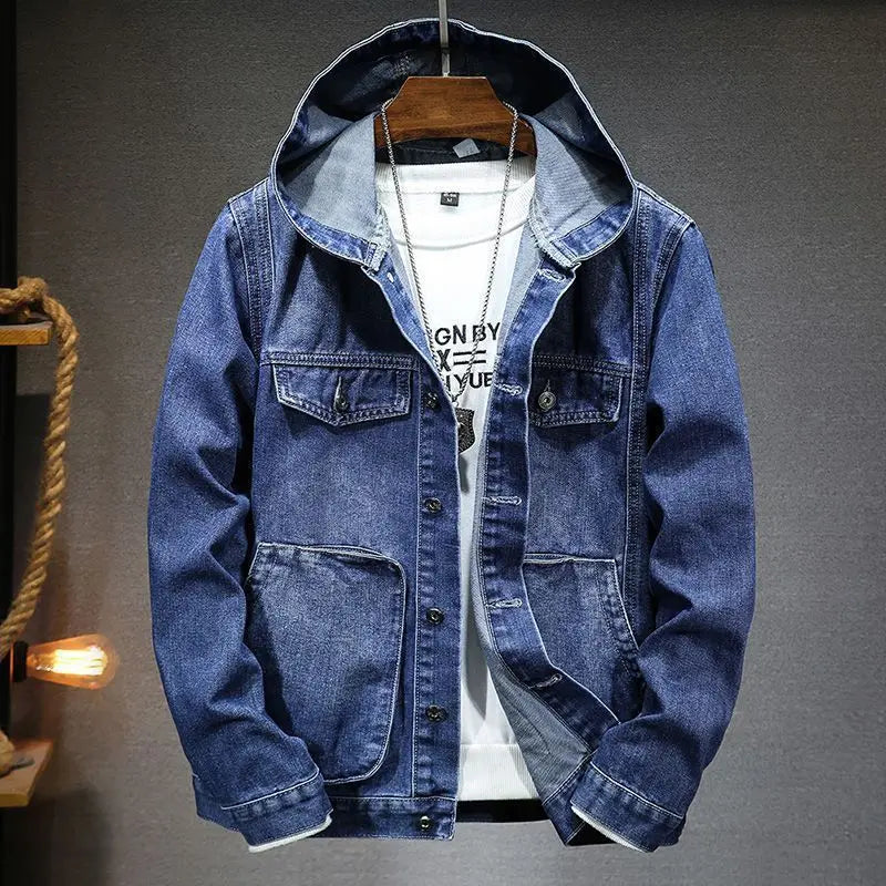 Reynan | Hooded Denim Jacket