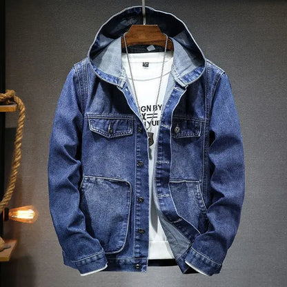 Reynan | Hooded Denim Jacket