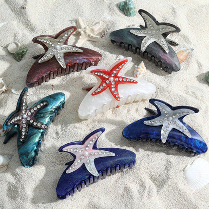 Colorful Ocean Hair Clip for Women