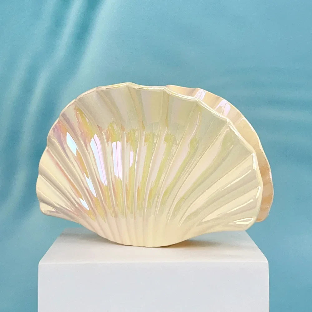 Colorful Ocean Shell Hair Clip for Women Beach Hairstyle
