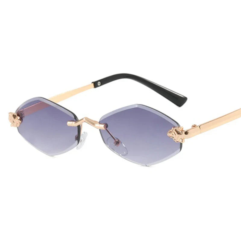 Classic Ladies Retro Metal Sunglasses