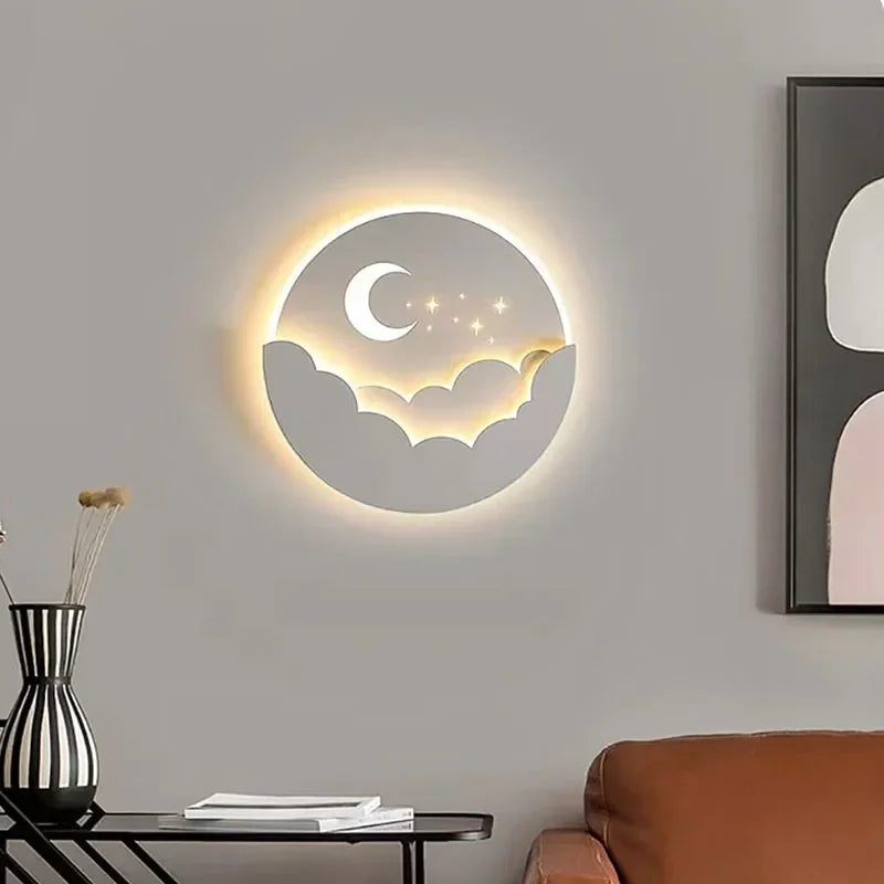 Dreamy LED Moonlight Wall Lamp - Luxivelle