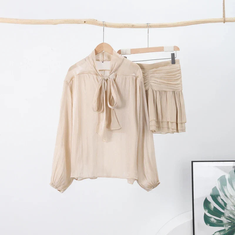 Variant image for Elegant Bow | Women's Outfit Set-2