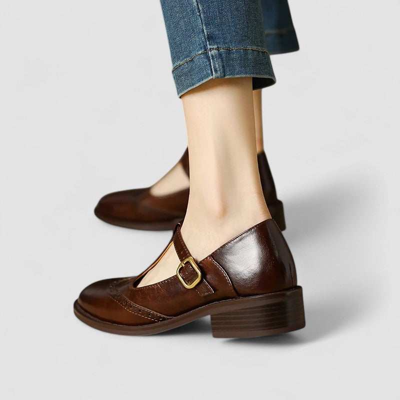 Comfortable Flat Mary Jane Shoes