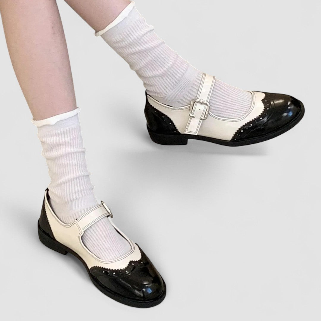 Classic Mary Jane Flat Shoes