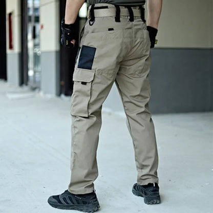 Men's Tactical Cargo Pants with Multiple Pockets