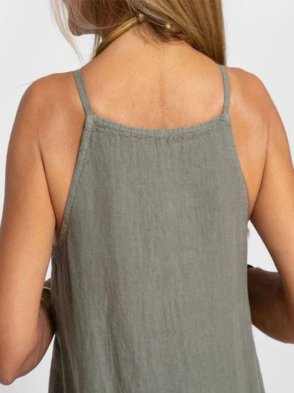 Fabulous | Women's White Slip Dress for Summer-4