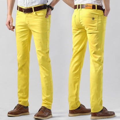 Regular Fit Solid Color Trousers