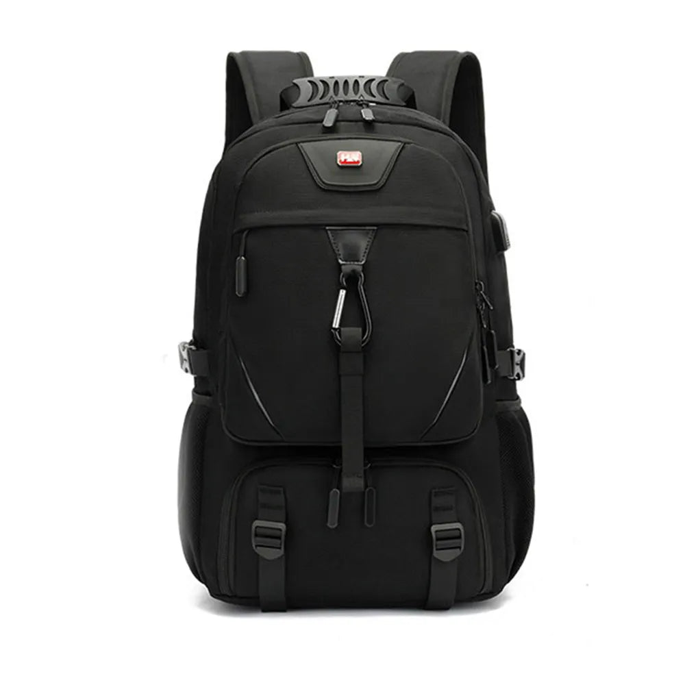 Large Waterproof Hiking Backpack with USB Charger
