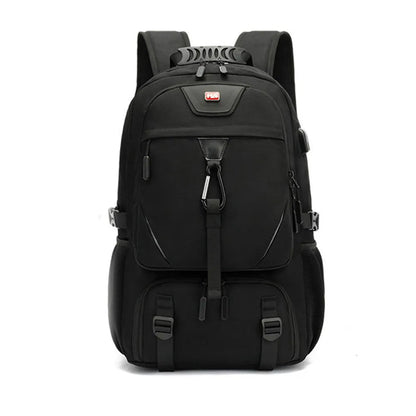 Large Waterproof Hiking Backpack with USB Charger