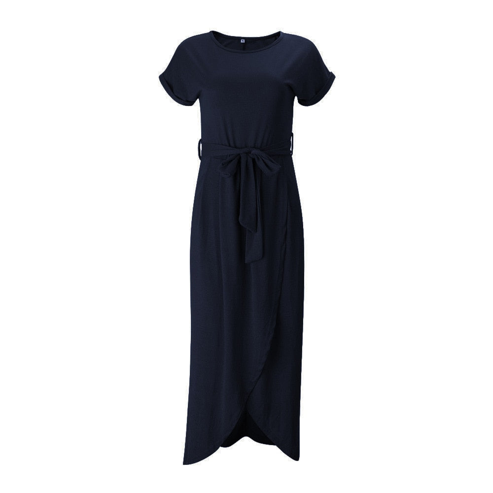 Elegant Long Split Maxi Dress for Women
