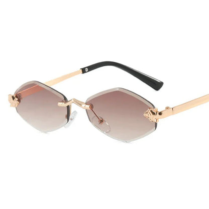 Classic Ladies Retro Metal Sunglasses