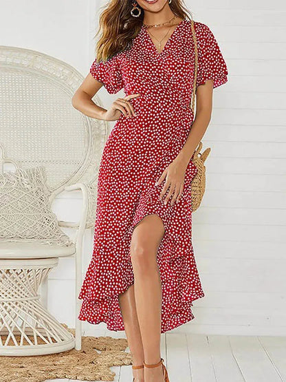Blossom Floral Maxi Dress | Long Dresses for Women-5