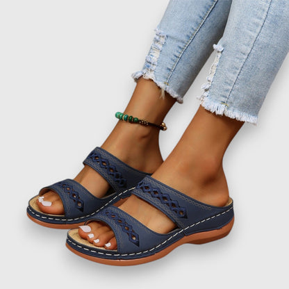 Comfortable Two Strap Sandals
