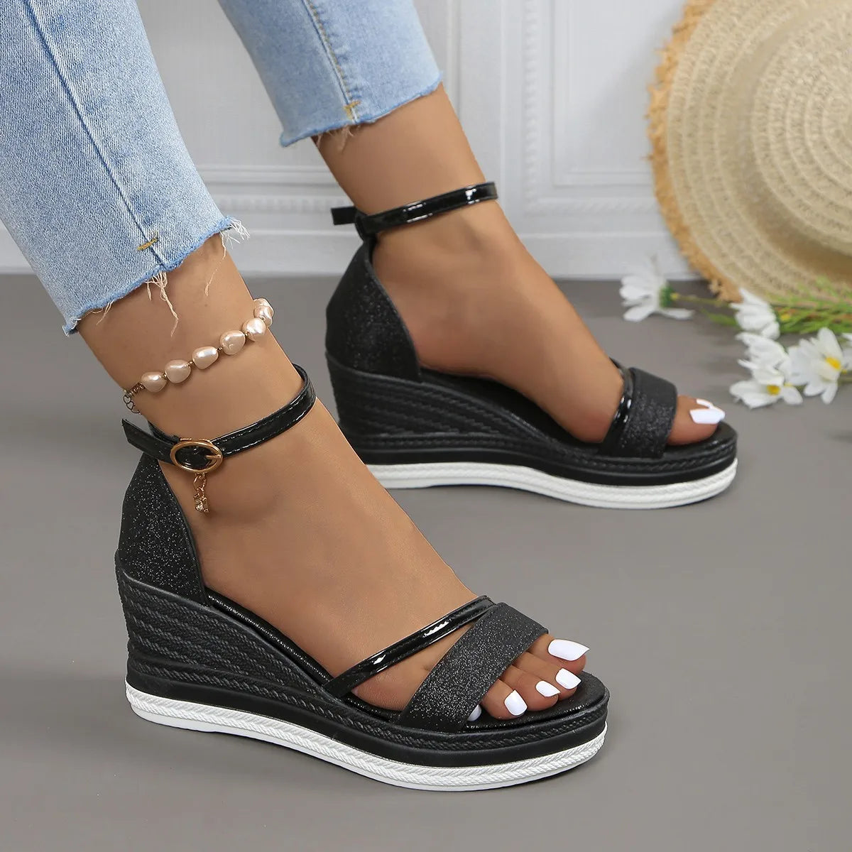 Comfortable Supportive Flat Sandals