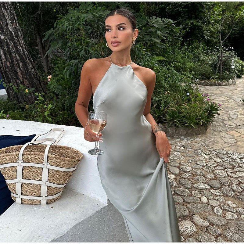 Elegant Chic Maxi Women's Dress