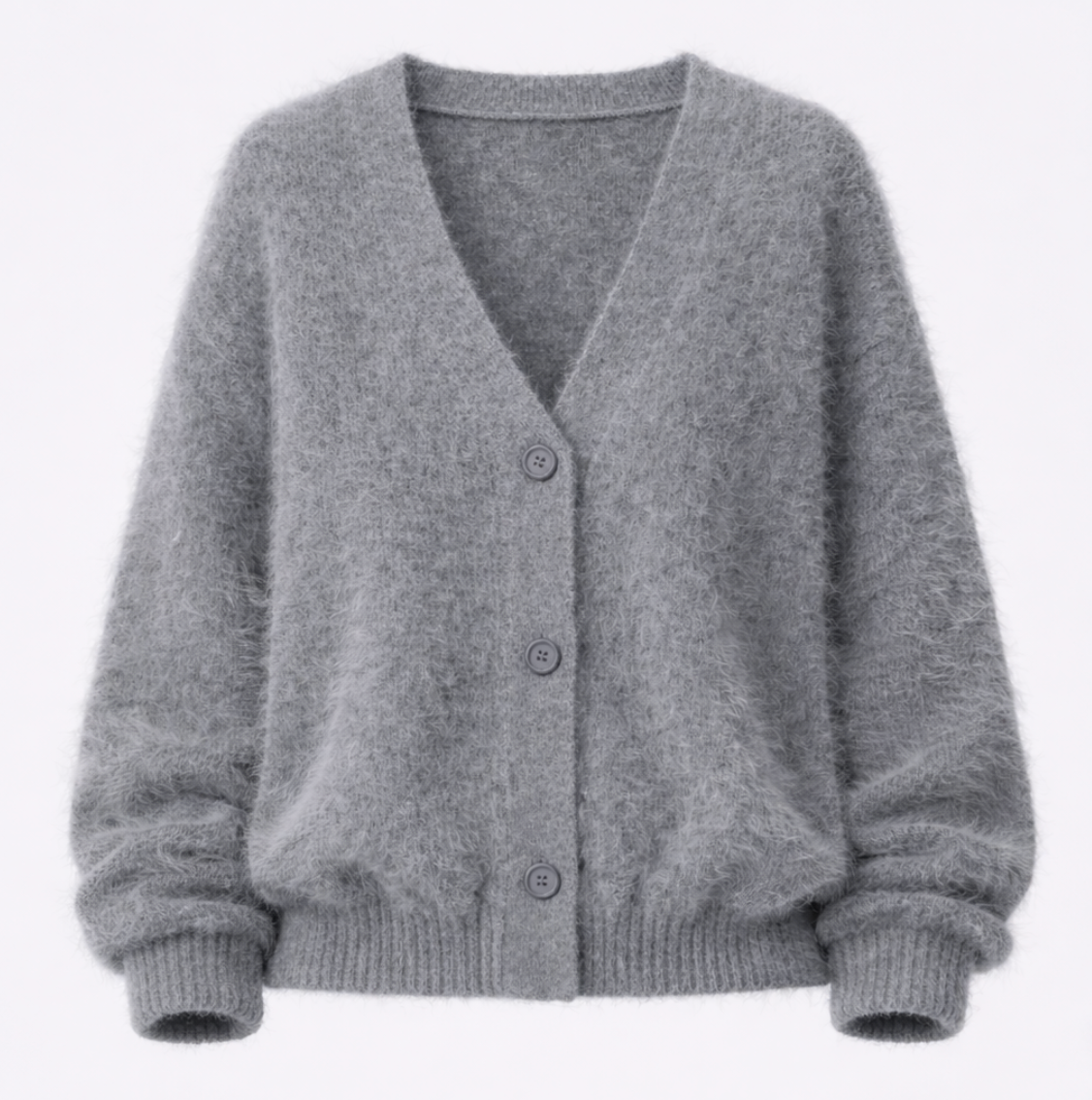 Cozy Women's Open Front Knitted Sweater - Luxivelle